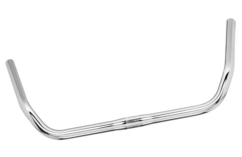 Ergotec 535mm 25.4mm Englisher Steel Handlebars in Silver