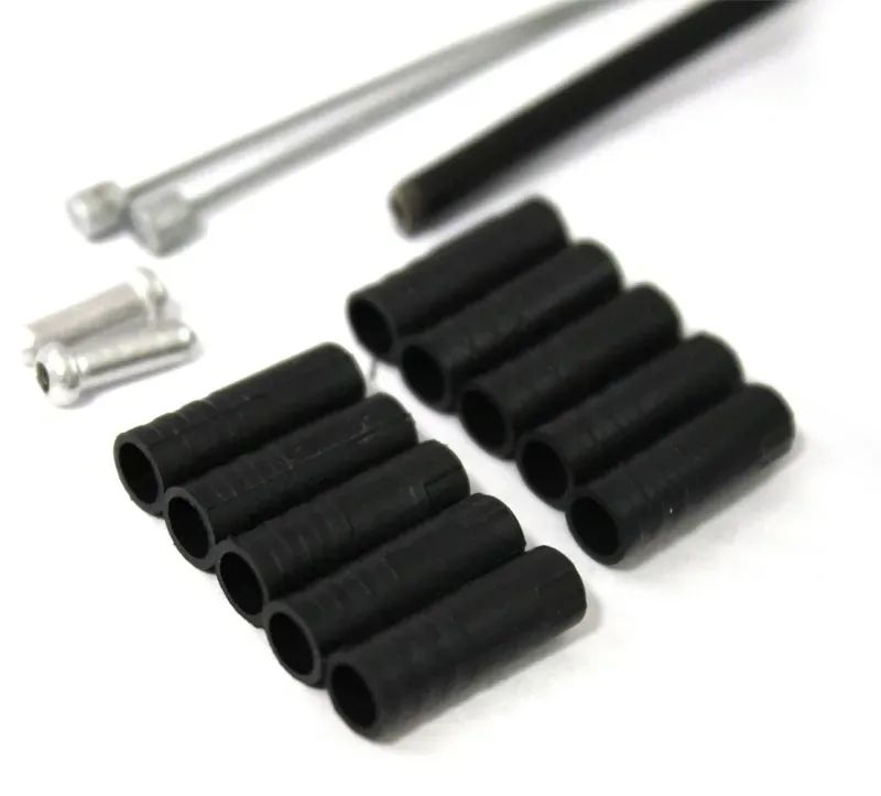 Clarks Cycle Systems SS MTB/Hybrid/Road Gear Cable Kit in Black-1
