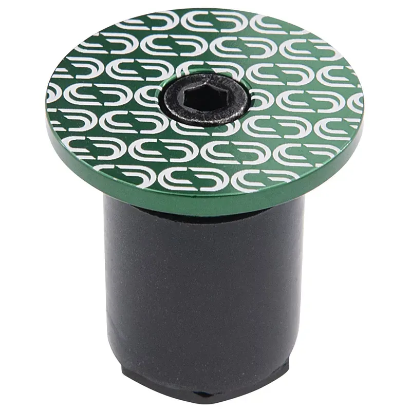 Deda Elementi Loop Bar End Plugs in Green