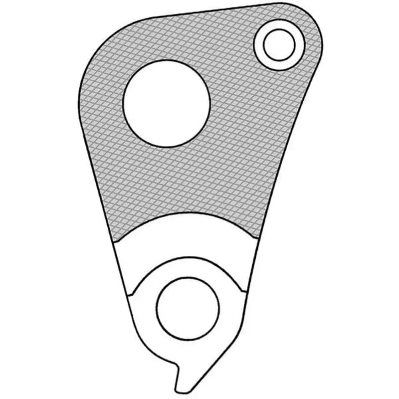 M Part Gear Hanger Specialized In Black Alloy-3