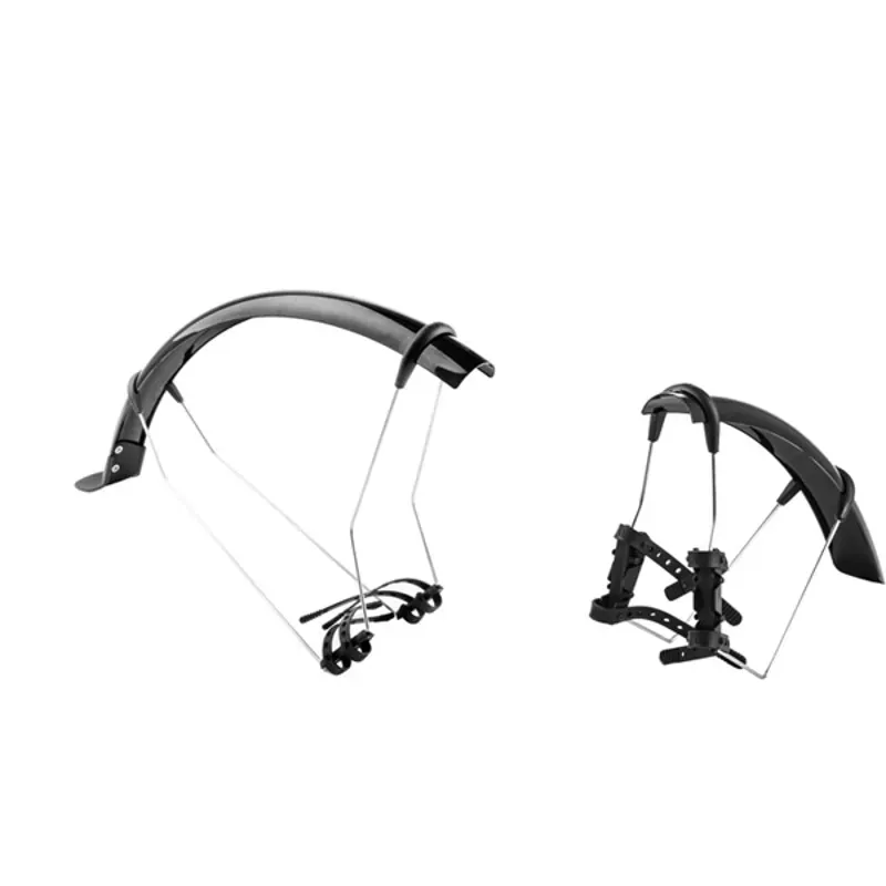 M Part QDR 700x46 Mudguard Pair in Black