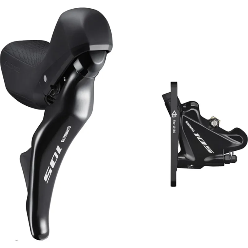 Shimano 105 ST-R7025 Hydraulic Disc STI Set in Black-1